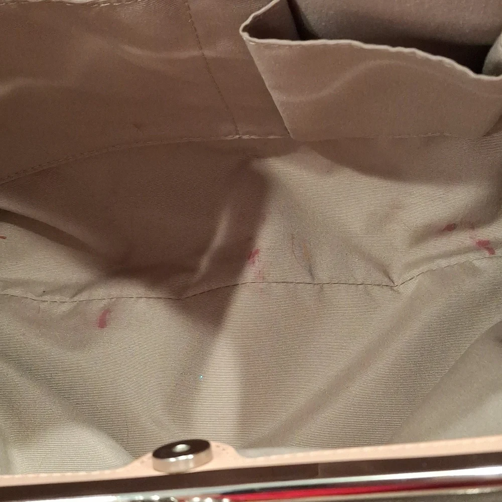 Coach Pink Patent Leather Tote Bag Darena